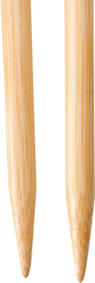 Chiaogoo Single Points Natural Bamboo Knitting Needles